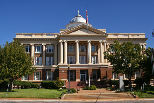 Historic Anderson County Courthouse Located in Palestine, Texas